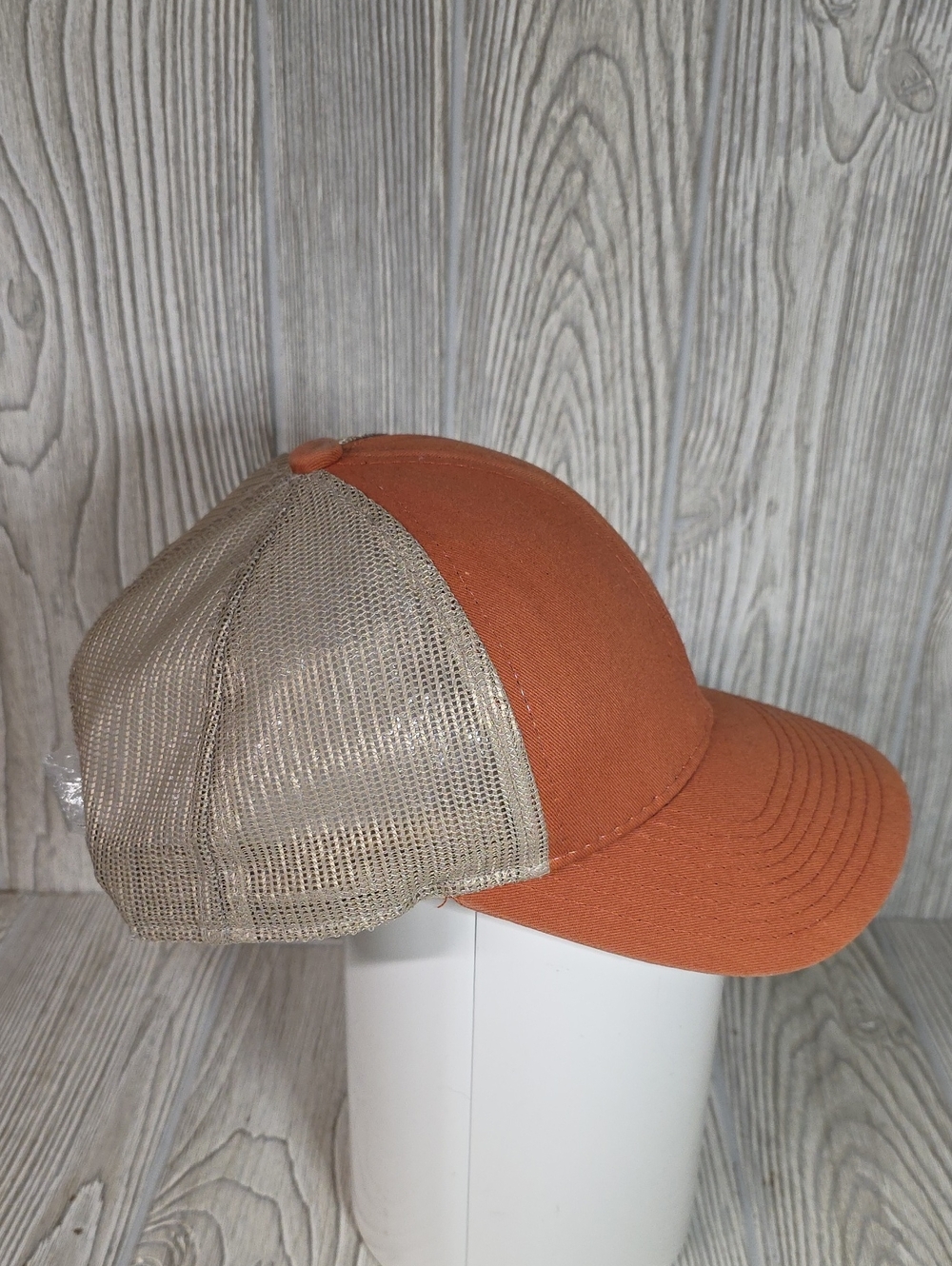 Stihl Outfitters Burnt Orange Mesh Trucker Logo Hat Unisex Adult Adjustable Cap - Picture 2 of 8